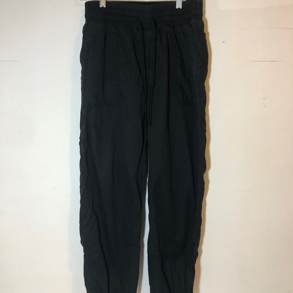 A new day black rayon joggers